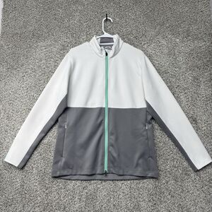 Sun Mountain Thermal Wear Jacket Women's XL White Grey Performance Stretch Golf